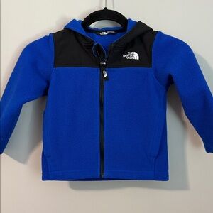 The North Face Royal Blue and Black Hoodie